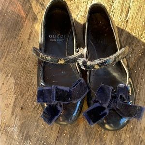 Kids authentic Gucci patent leather